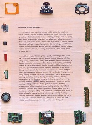 mix media: please turn off your cell phone