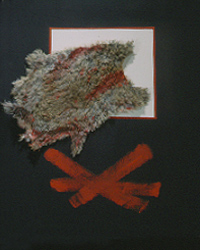 painting: china shattered II